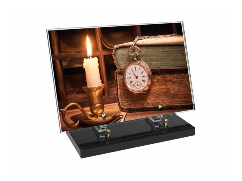 Plaque Plexiglas Rectangle typique bougie