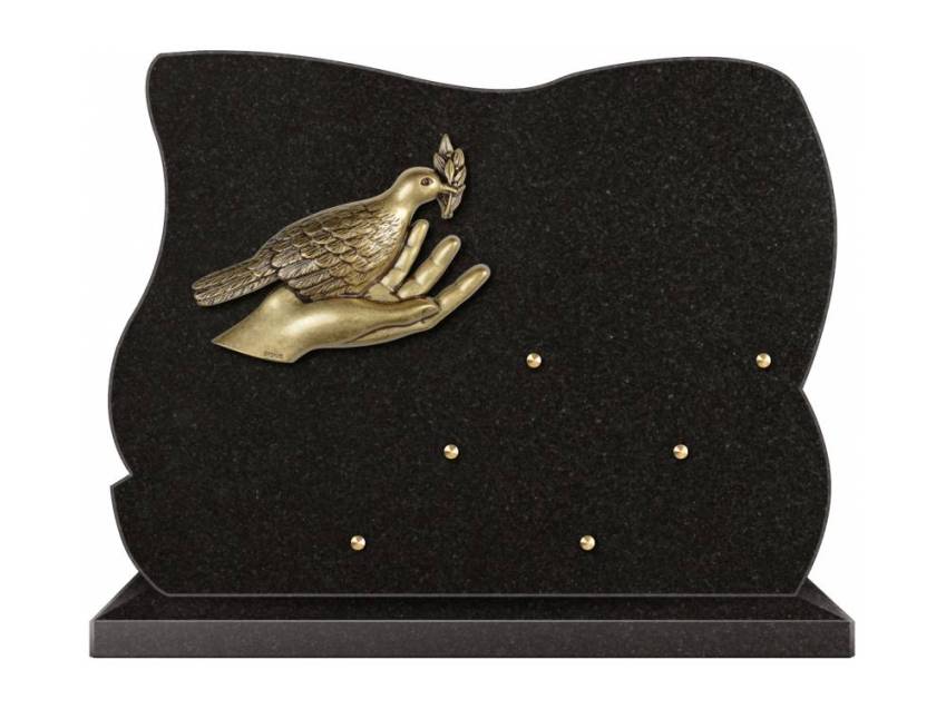 Lumora funeral plaque
