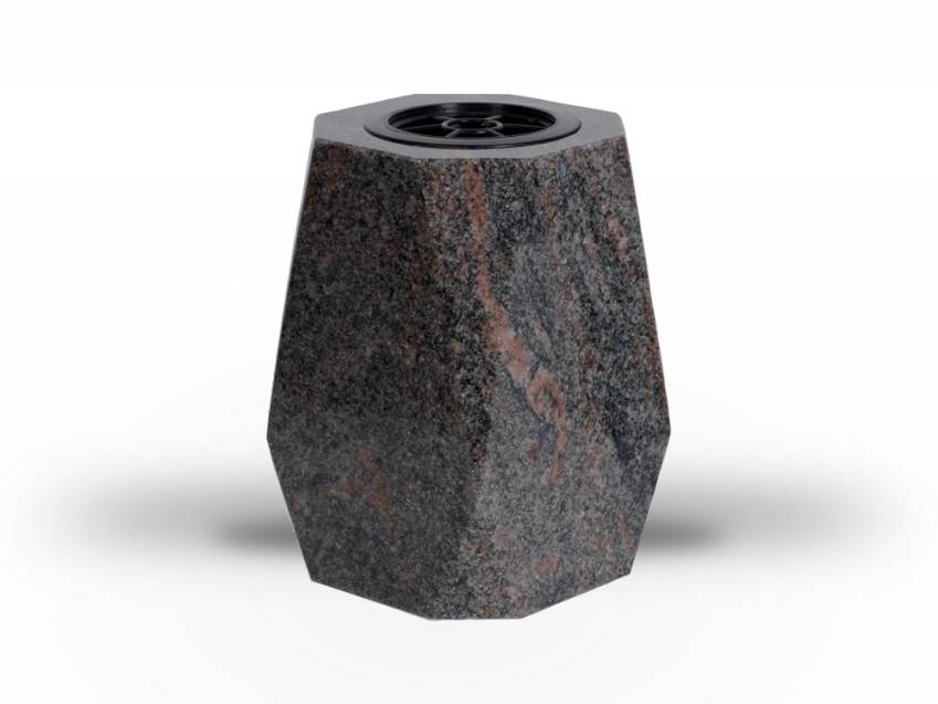 Granite vase, mythical vase