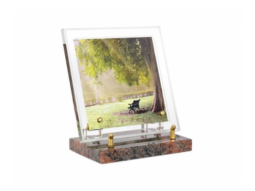 Plexiglas Rectangle Harmony Plaque.