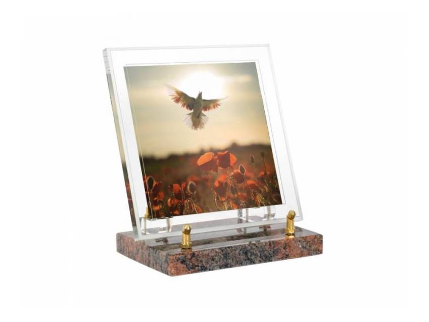 Plexiglas Rectangle Harmony Plaque.