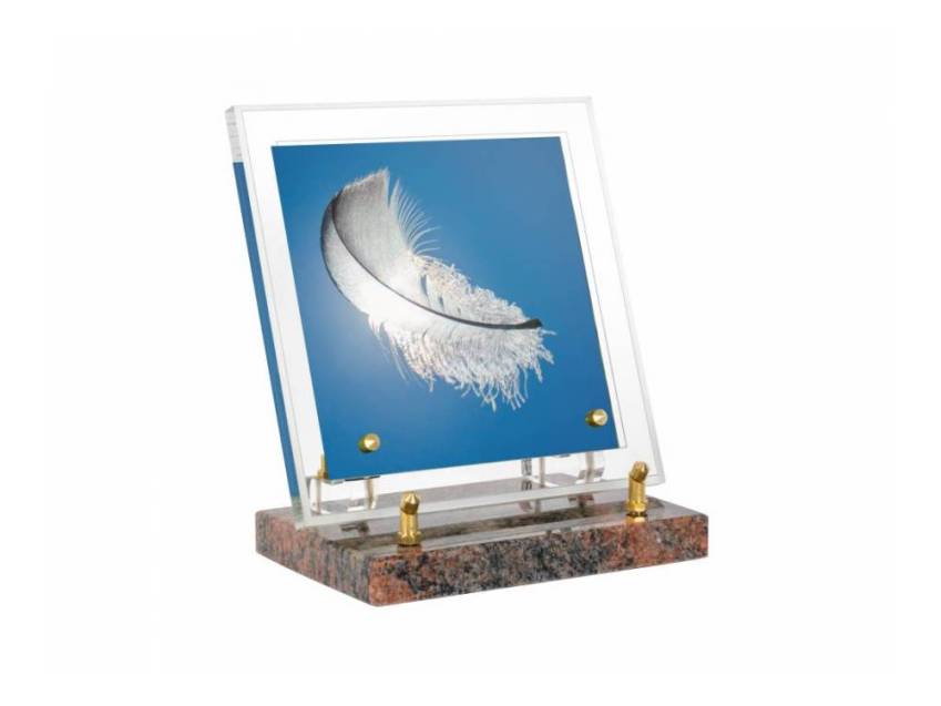 Plexiglas Rectangle Harmony Plaque.