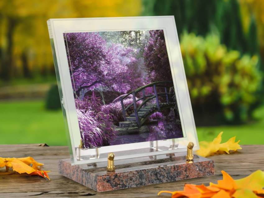 Plexiglas Rectangle Harmony Plaque.