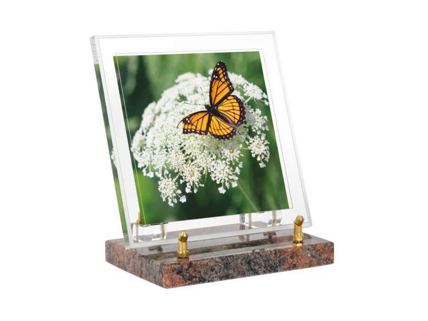 Plexiglas Rectangle Harmony Plaque.