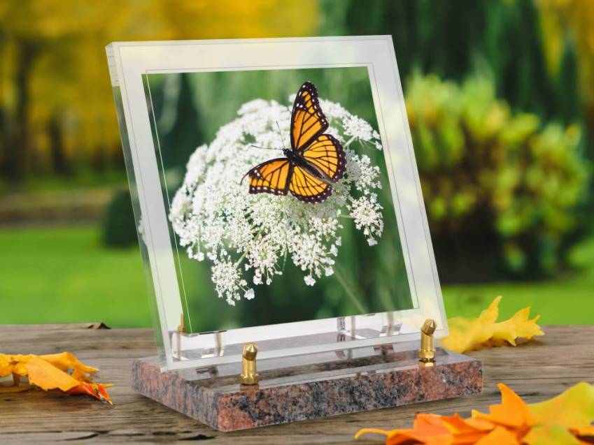 Plexiglas Rectangle Harmony Plaque.