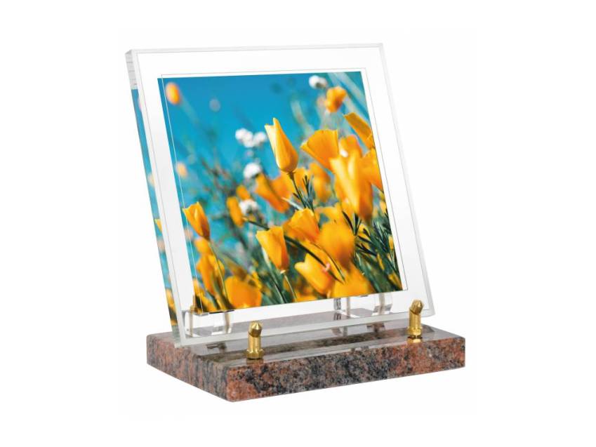 Plexiglas Rectangle Harmony Plaque.