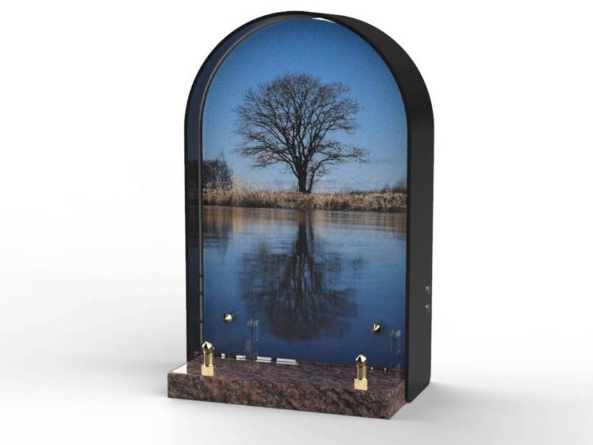 Handcrafted Plexiglas plaque estimate.