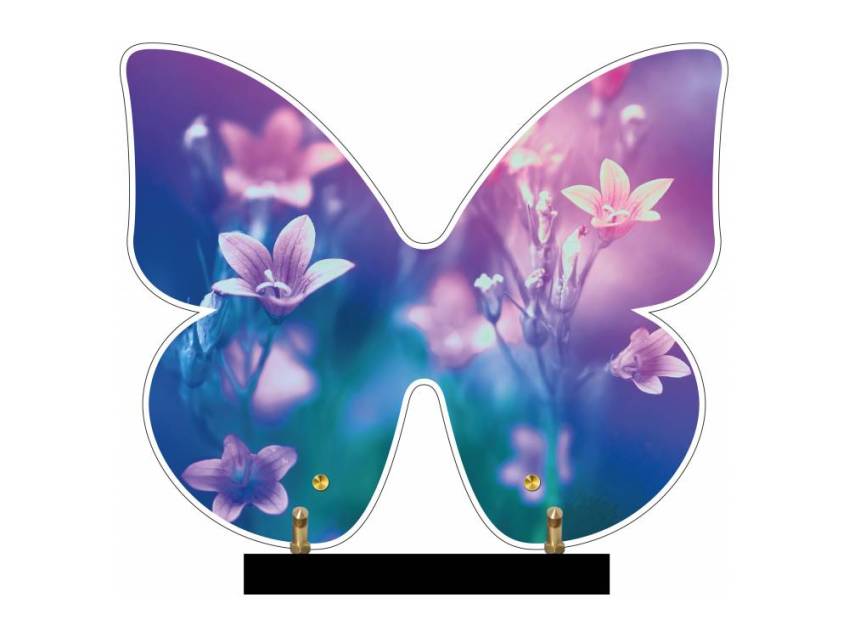 Butterfly eternal Plexiglas plaque.