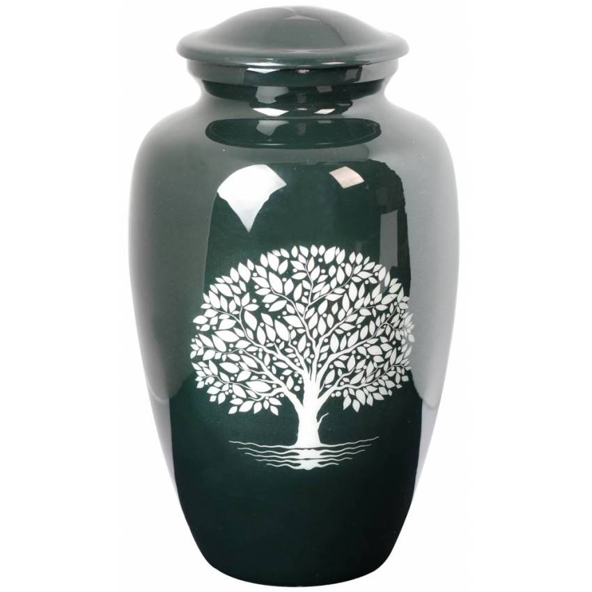 Urne en aluminium, récipient de 4 litres.