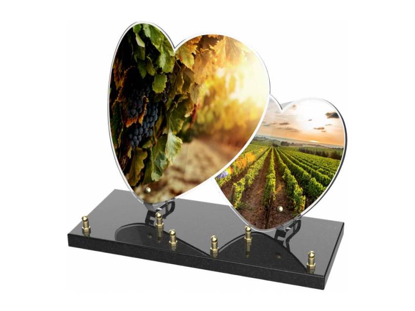 Plexiglas Heart Passion Plaque.