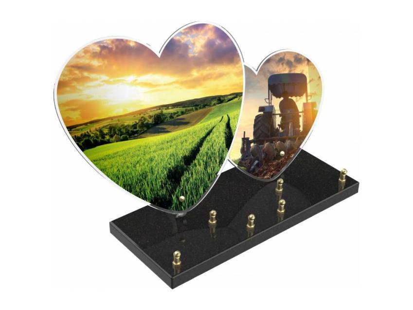 Plexiglas Heart Passion Plaque.