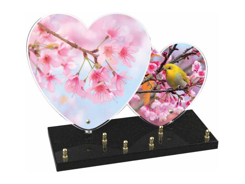 Plexiglas Heart Passion Plaque.