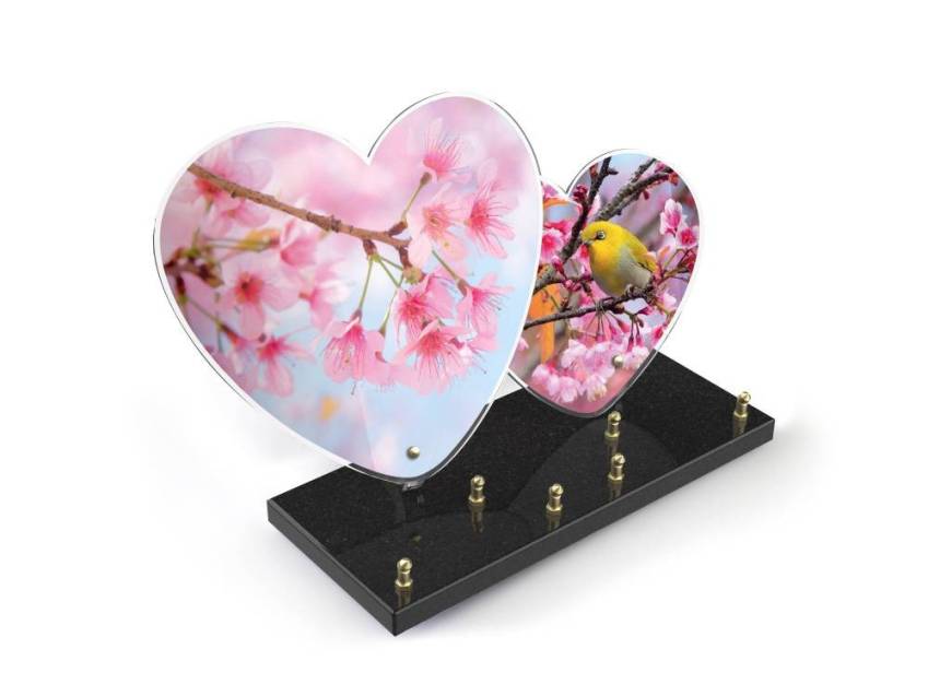 Plexiglas Heart Passion Plaque.