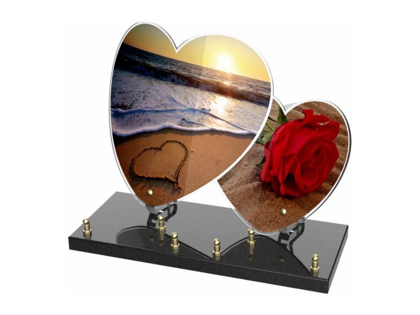 Plexiglas Heart Passion Plaque.