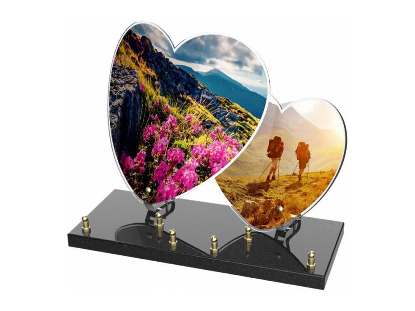 Plexiglas Heart Passion Plaque.