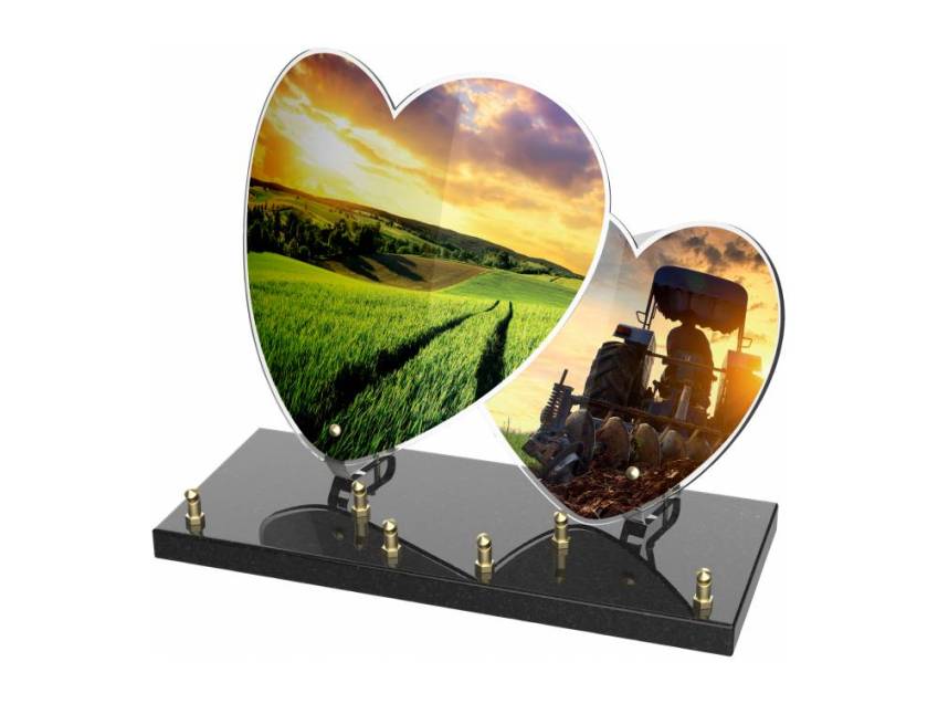 Plexiglas Heart Passion Plaque.