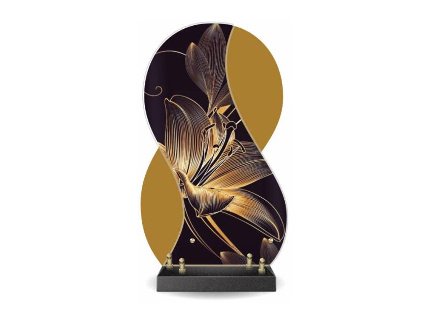 Plaque Plexiglas artisanale honneur