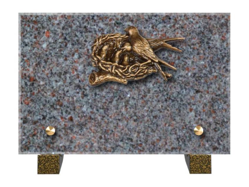 Granite Rectangle Souvenir Plaque.