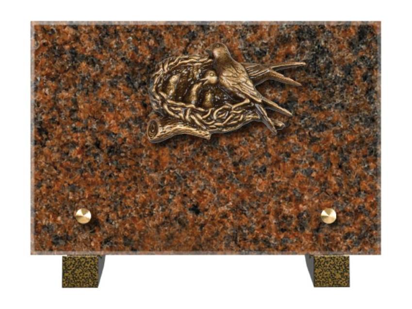 Plaque Granit Rectangle souvenir