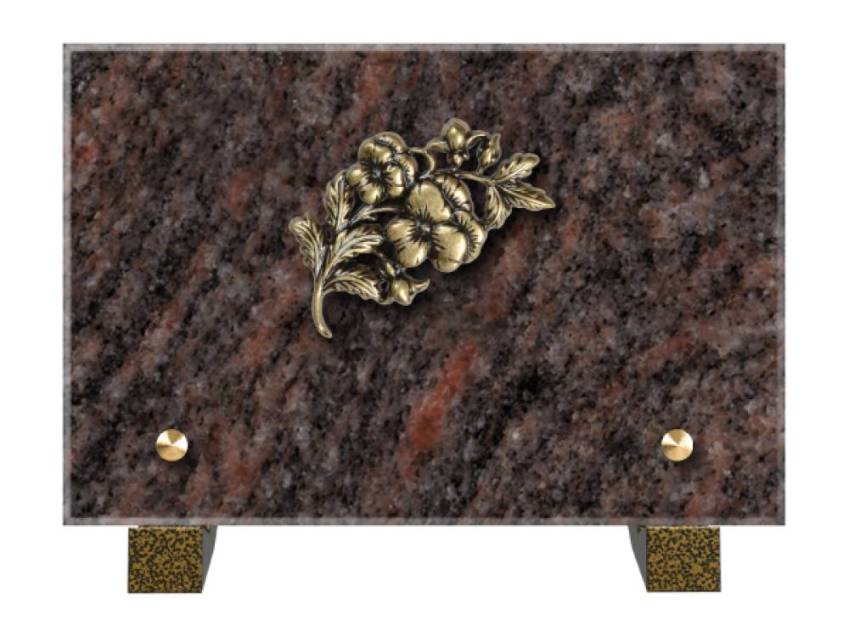 Granite Rectangle Souvenir Plaque.