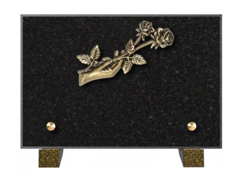 Granite Rectangle Souvenir Plaque.