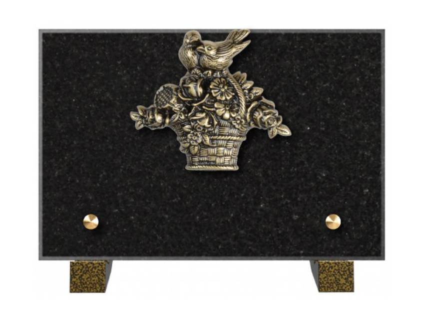 Granite Rectangle Souvenir Plaque.