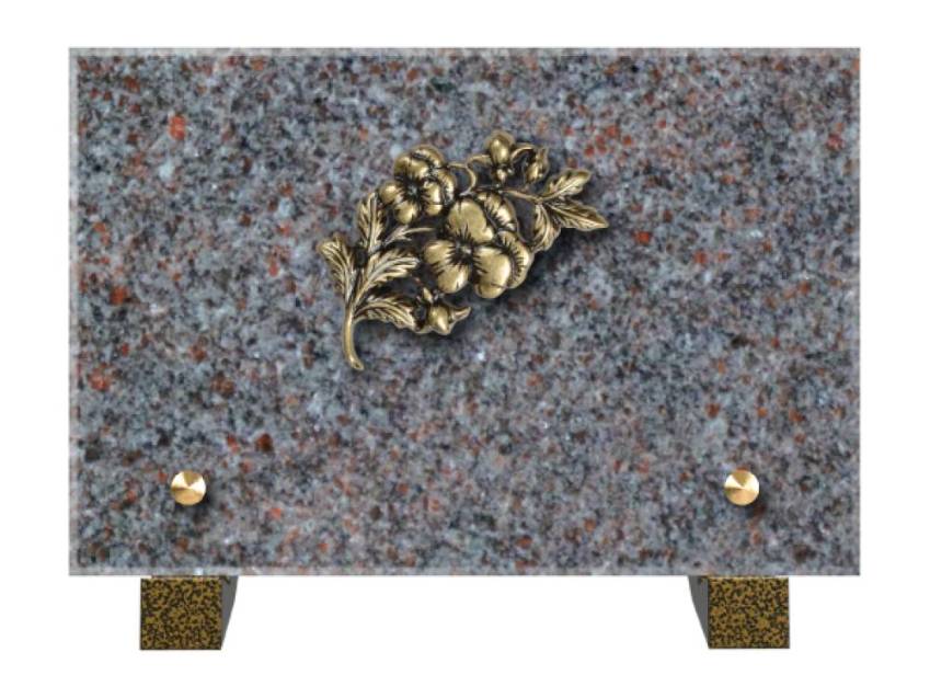 Plaque Granit Rectangle souvenir