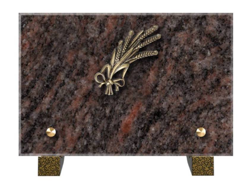 Granite Rectangle Souvenir Plaque.