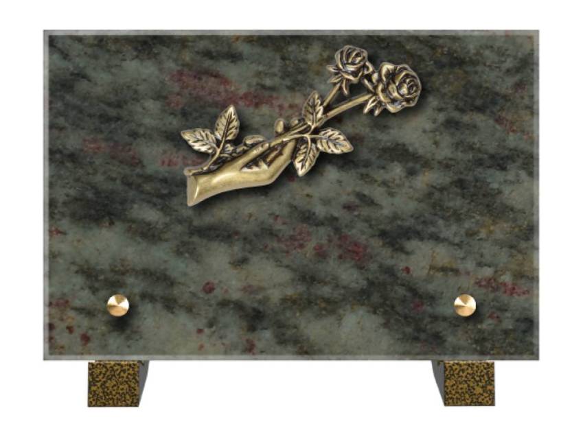 Plaque Granit Rectangle souvenir