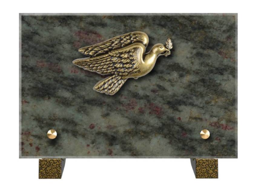 Granite Rectangle Souvenir Plaque.