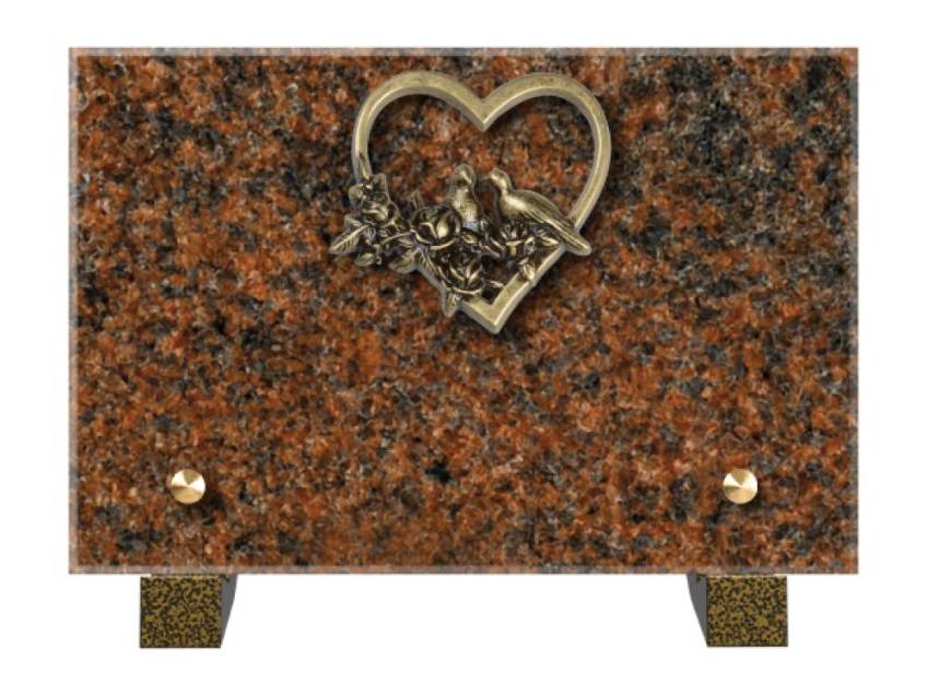 Granite Rectangle Souvenir Plaque.