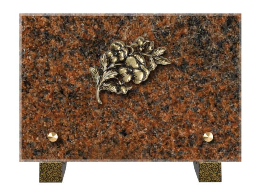 Granite Rectangle Souvenir Plaque.