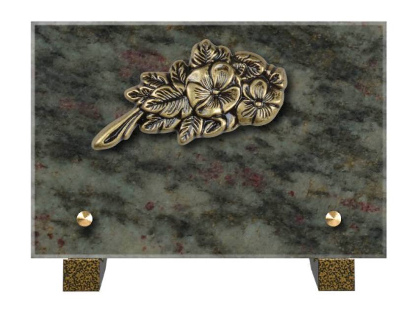 Granite Rectangle Souvenir Plaque.