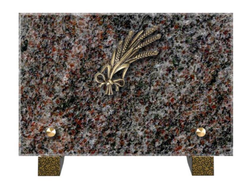 Granite Rectangle Souvenir Plaque.