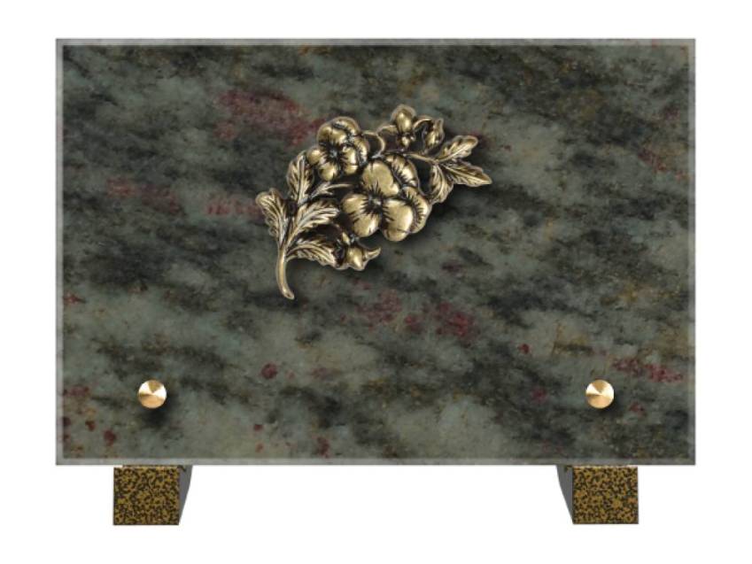 Granite Rectangle Souvenir Plaque.