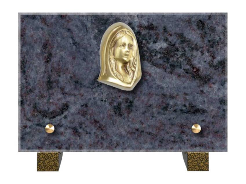 Granite Rectangle Souvenir Plaque.