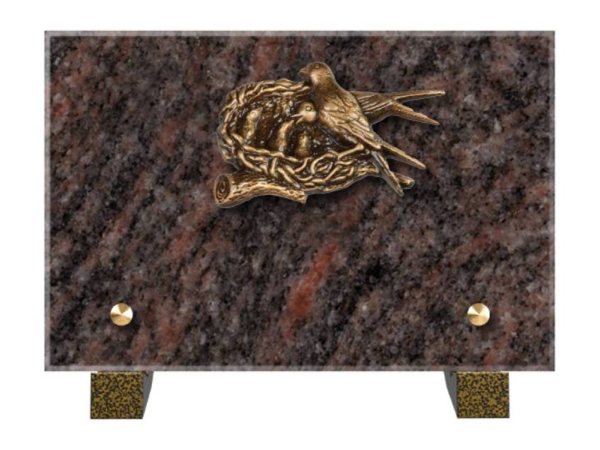 Granite Rectangle Souvenir Plaque.