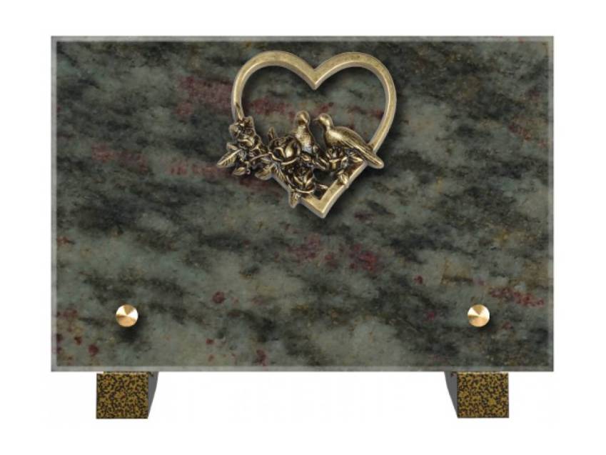 Granite Rectangle Souvenir Plaque.