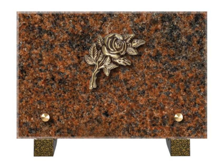 Plaque Granit Rectangle souvenir