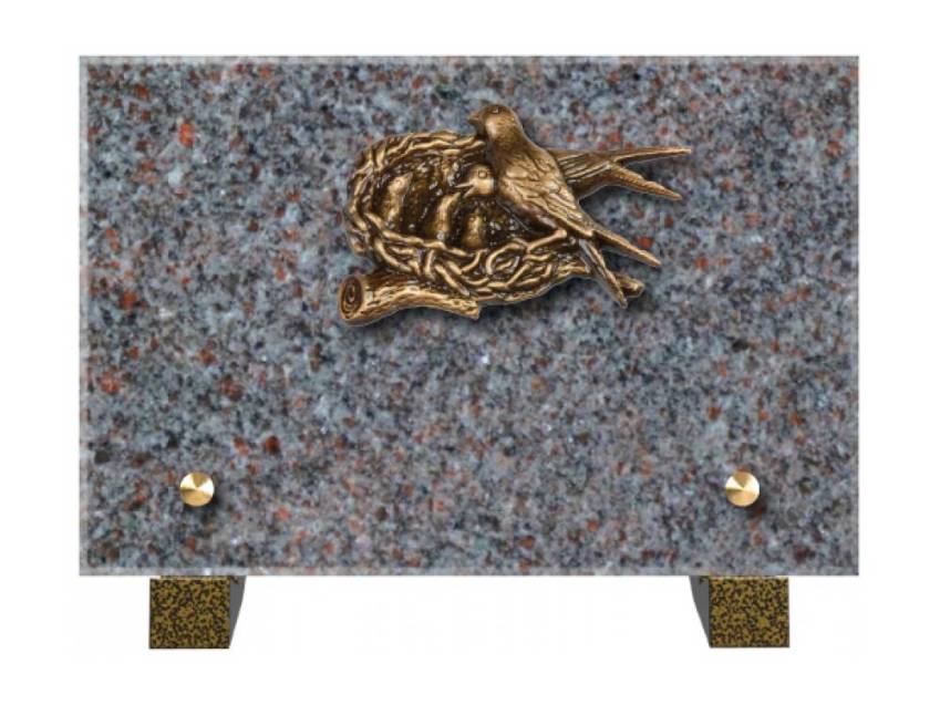 Granite Rectangle Souvenir Plaque.