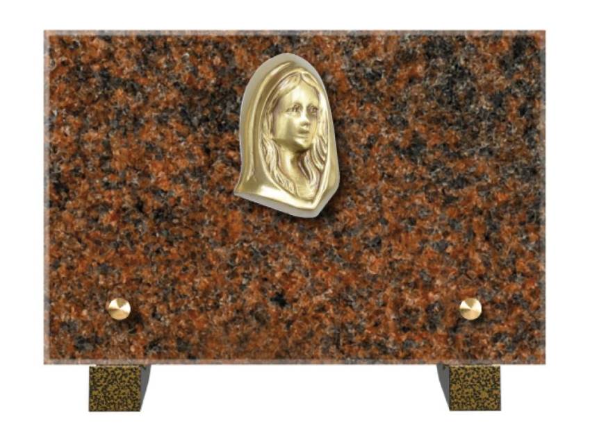 Granite Rectangle Souvenir Plaque.