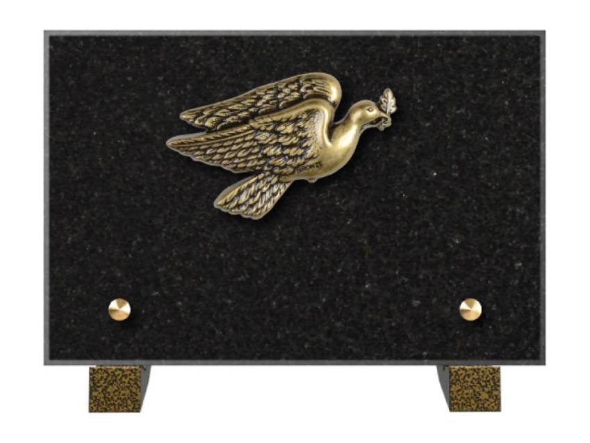 Granite Rectangle Souvenir Plaque.