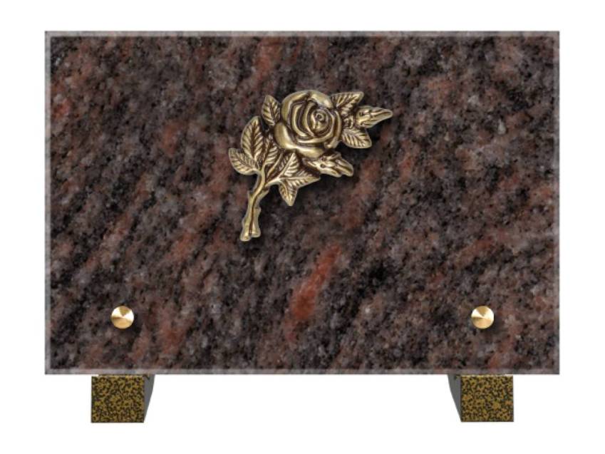 Granite Rectangle Souvenir Plaque.