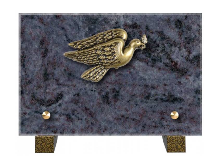 Granite Rectangle Souvenir Plaque.