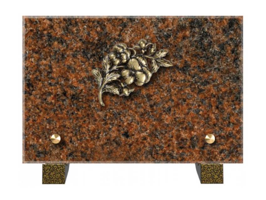 Granite Rectangle Souvenir Plaque.