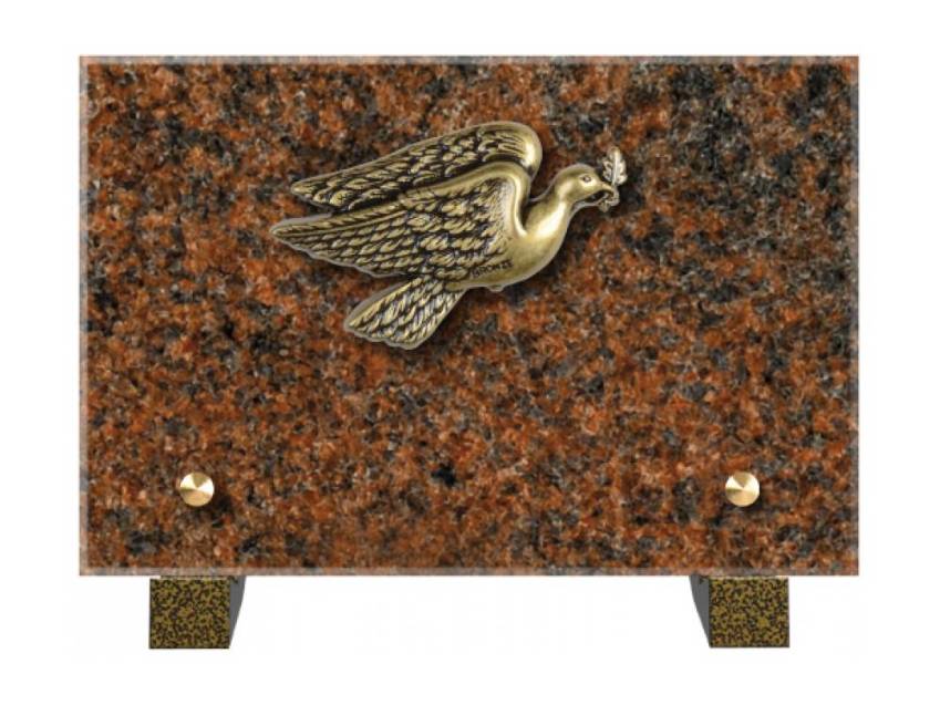 Granite Rectangle Souvenir Plaque.