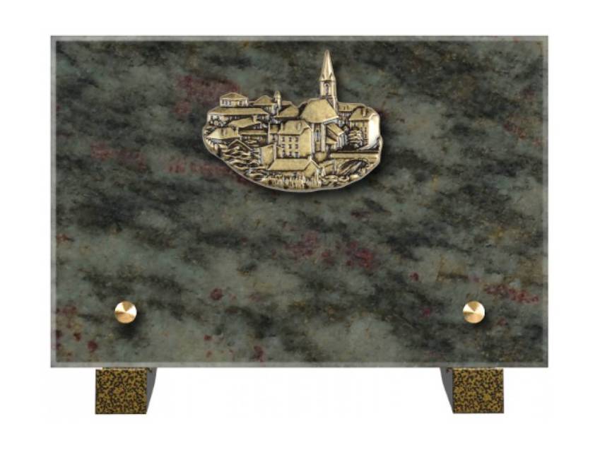 Granite Rectangle Souvenir Plaque.