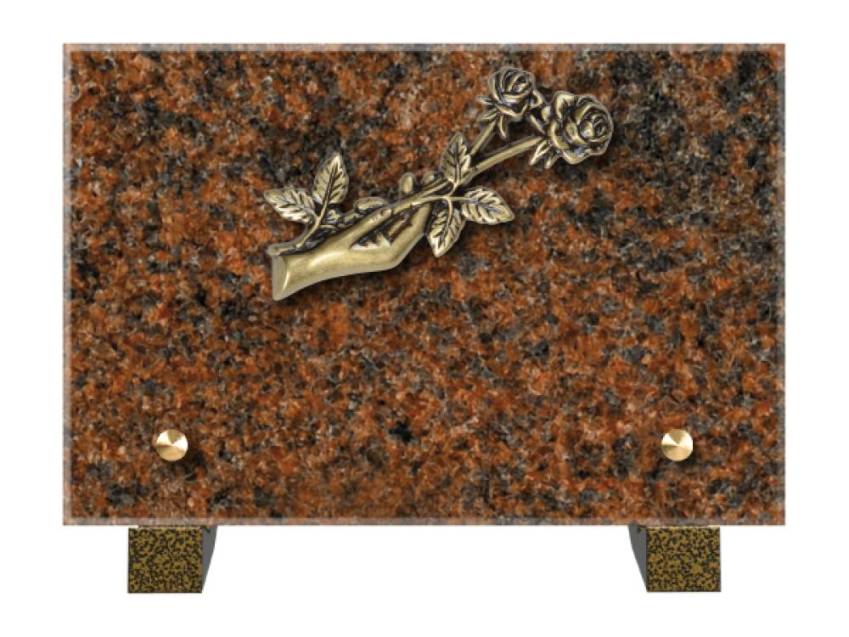 Plaque Granit Rectangle souvenir