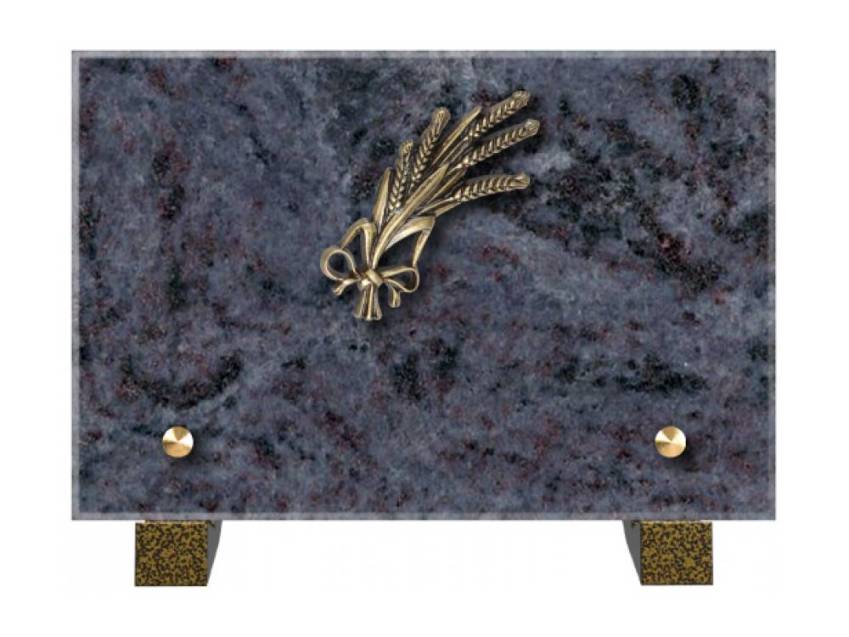 Granite Rectangle Souvenir Plaque.