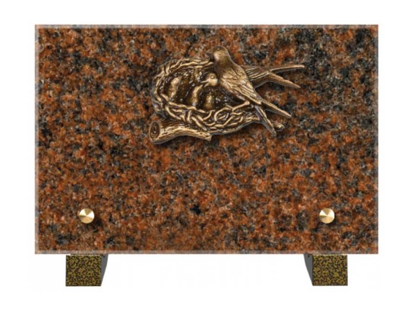 Plaque Granit Rectangle souvenir